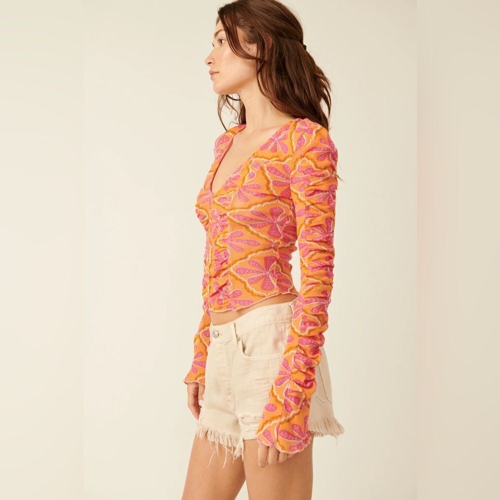 NWT Free People Through The Meadow Top Sz.XS